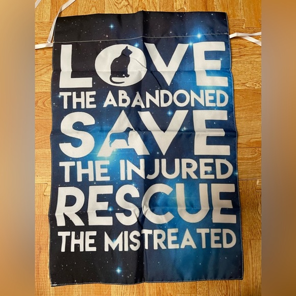 Graphic Banner “love the abandoned save the injured rescue the .. - Picture 2 of 6